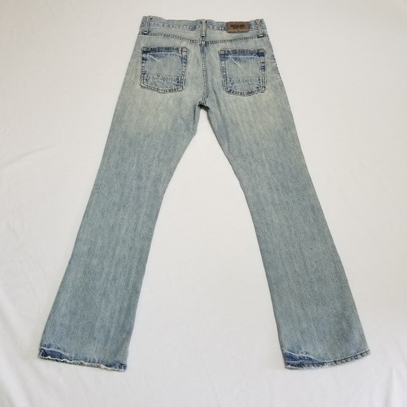 Mossimo Supply Co. Blue Jeans Men's 30x 32 Boot Cut (32x31) - Read all notes! - Picture 2 of 11